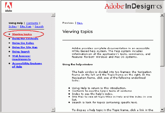 Adobe InDesign CS2
