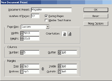 Adobe InDesign CS2
