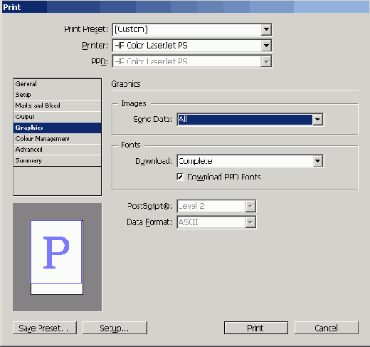 Adobe InDesign CS2
